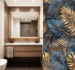 GOLD Złoty Las mural zadruk wielkoformatowy 4x60x120 - obrazek 2