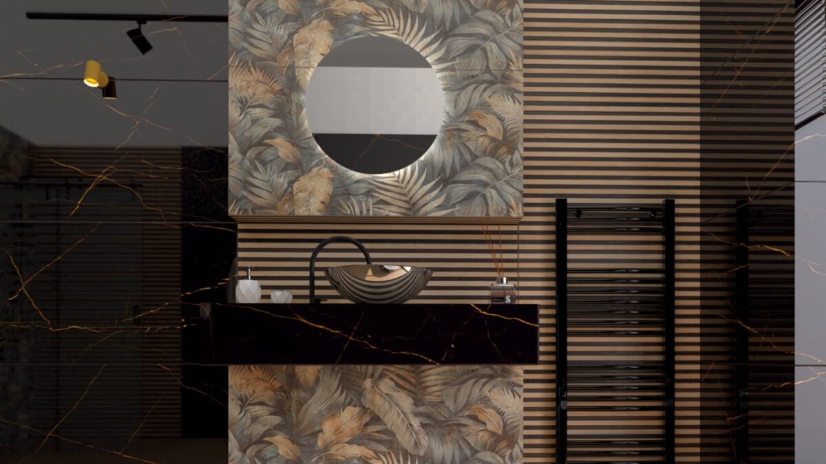 COMOS BLACK płytka ścienno-podłogowa 60x120cm - obrazek 4