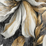 GOLD&WHITE mural zadruk wielkoformatowy 4x60x120 - obrazek 2