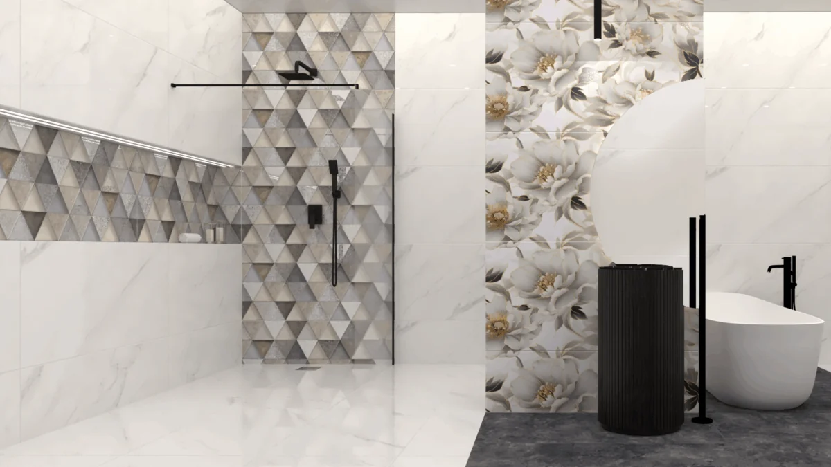 TRIANGLE dekoracja ceramiczna 60x120 - obrazek 2