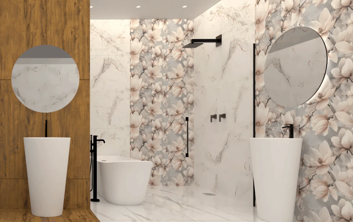 MAGNOLIA dekoracja ceramiczna 60x120cm - obrazek 2