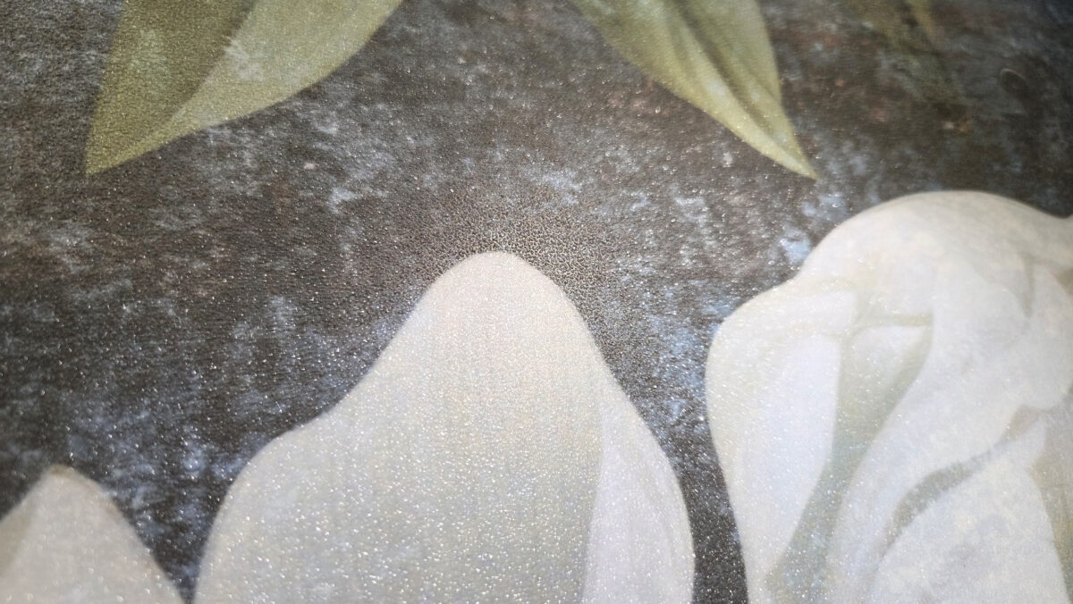 PEONY WHITE dekoracja ceramiczna 60x120cm - obrazek 4