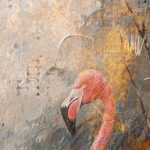 FLAMINGO mural zadruk wielkoformatowy 4x60x120 - obrazek 3