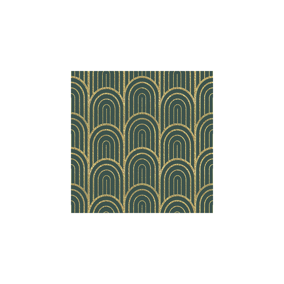 Gold art deco vintage fashion seamless pattern POP GOLD dekoracja ceramiczna 60x60cm - obrazek 1