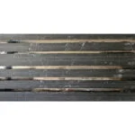 VERSO SILVER STRIPS GRIGIO dekoracja ceramiczna 60x120cm