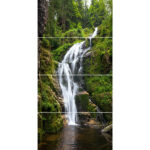 WATERFALL mural zadruk wielkoformatowy 4x60x120