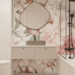 PINK WALL mural zadruk wielkoformatowy 4x60x120