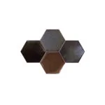 MOZAIKA VULCANO HEXAGON dekoracja ceramiczna 22x32