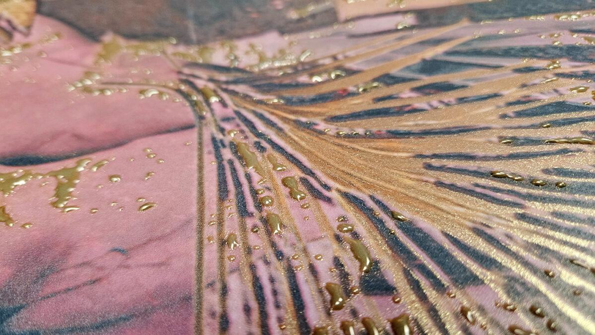 AUTUMN LEAF dekoracja ceramiczna 60x120 - obrazek 3