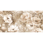 VERSO FLOWER BEIGE dekoracja ceramiczna 60x120cm