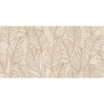 VERSO LEAF BEIGE dekoracja ceramiczna 60x120cm