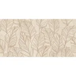VERSO LEAF BEIGE dekoracja ceramiczna 60x120cm