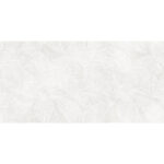 VERSO LEAF LIGHT GREY dekoracja ceramiczna 60x120cm