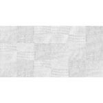 VERSO TEXTIL LIGHT GREY dekoracja ceramiczna 60x120cm