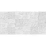 VERSO TEXTIL LIGHT GREY dekoracja ceramiczna 60x120cm