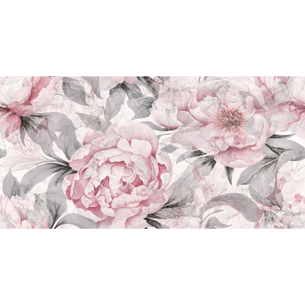 HIDRAULICOS PINK FLOWER dekoracja ceramiczna 60x120 - obrazek 1