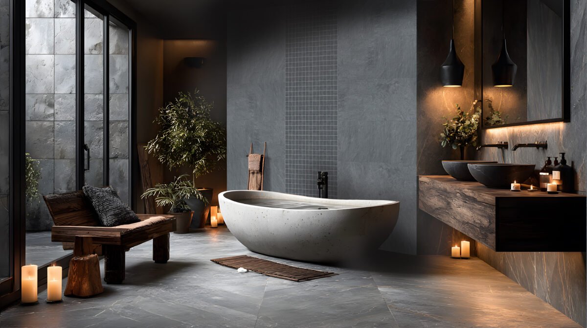 MOZAIKA Cube CLASSEN Negrar off black 39,2x39,2 - obrazek 3