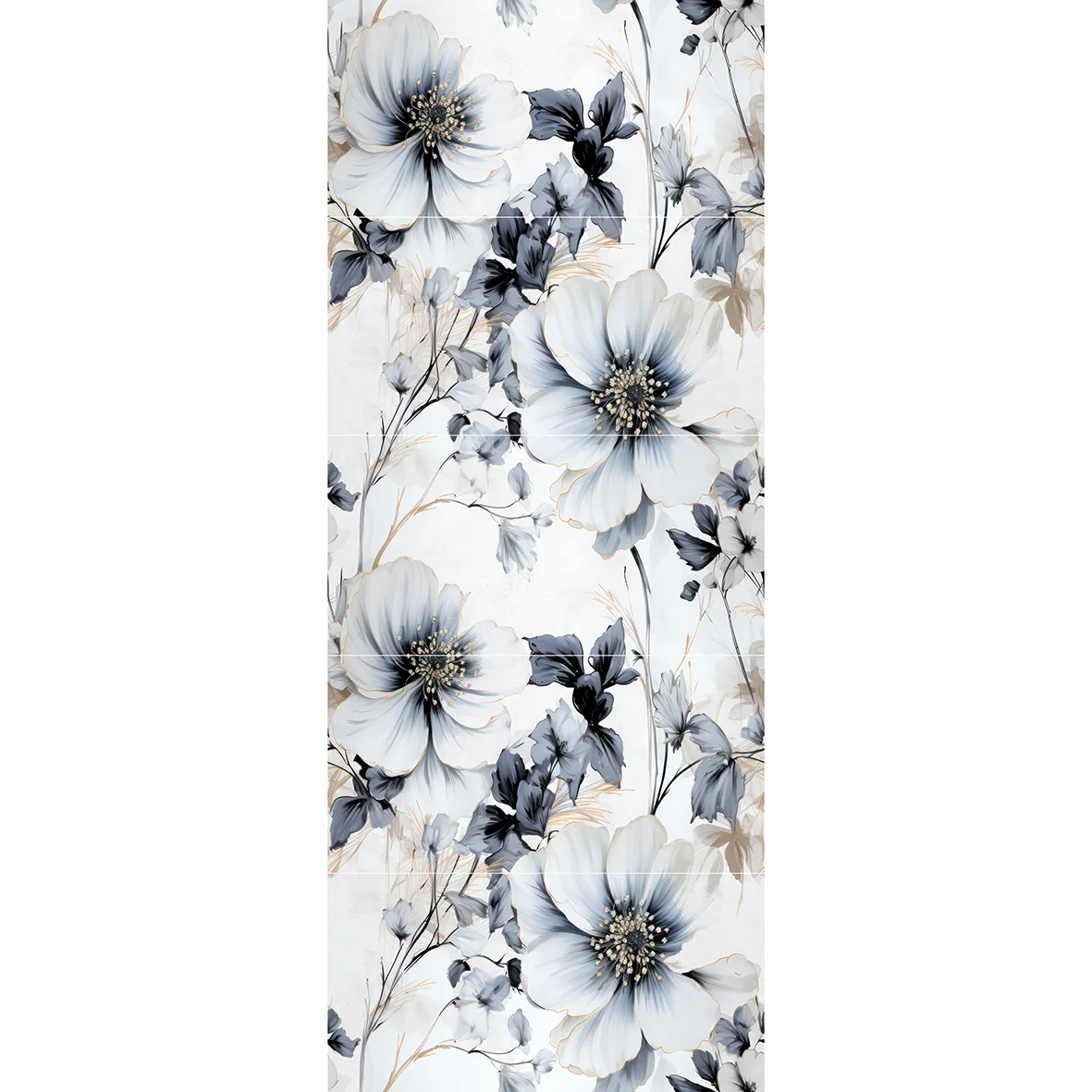 03 got kopia FLOWER PEARL mural zadruk wielkoformatowy 5x60x120 - obrazek 1