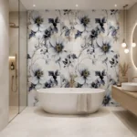 FLOWER PEARL mural zadruk wielkoformatowy 5x60x120 - obrazek 2
