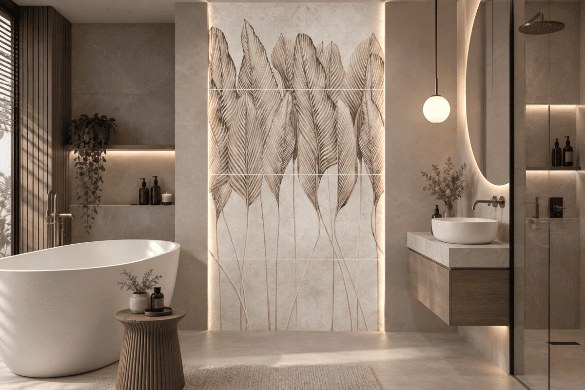 GOLDEN LEAVES mural zadruk wielkoformatowy 4x60x120 - obrazek 2